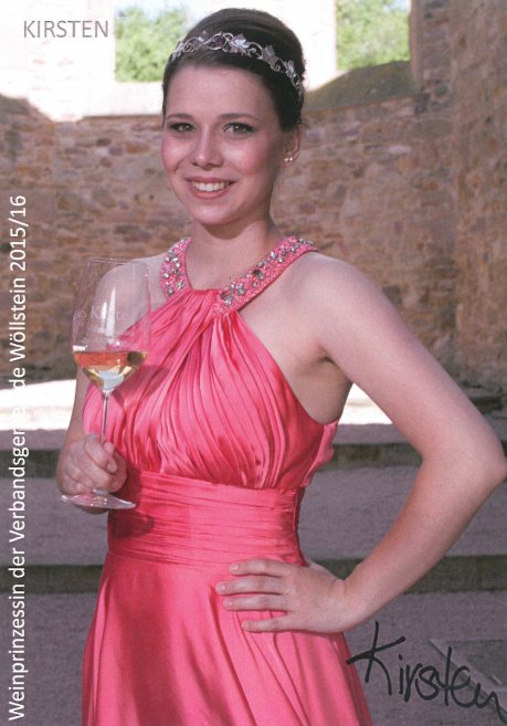 Weinprinzessin 2015/2016 Kirsten