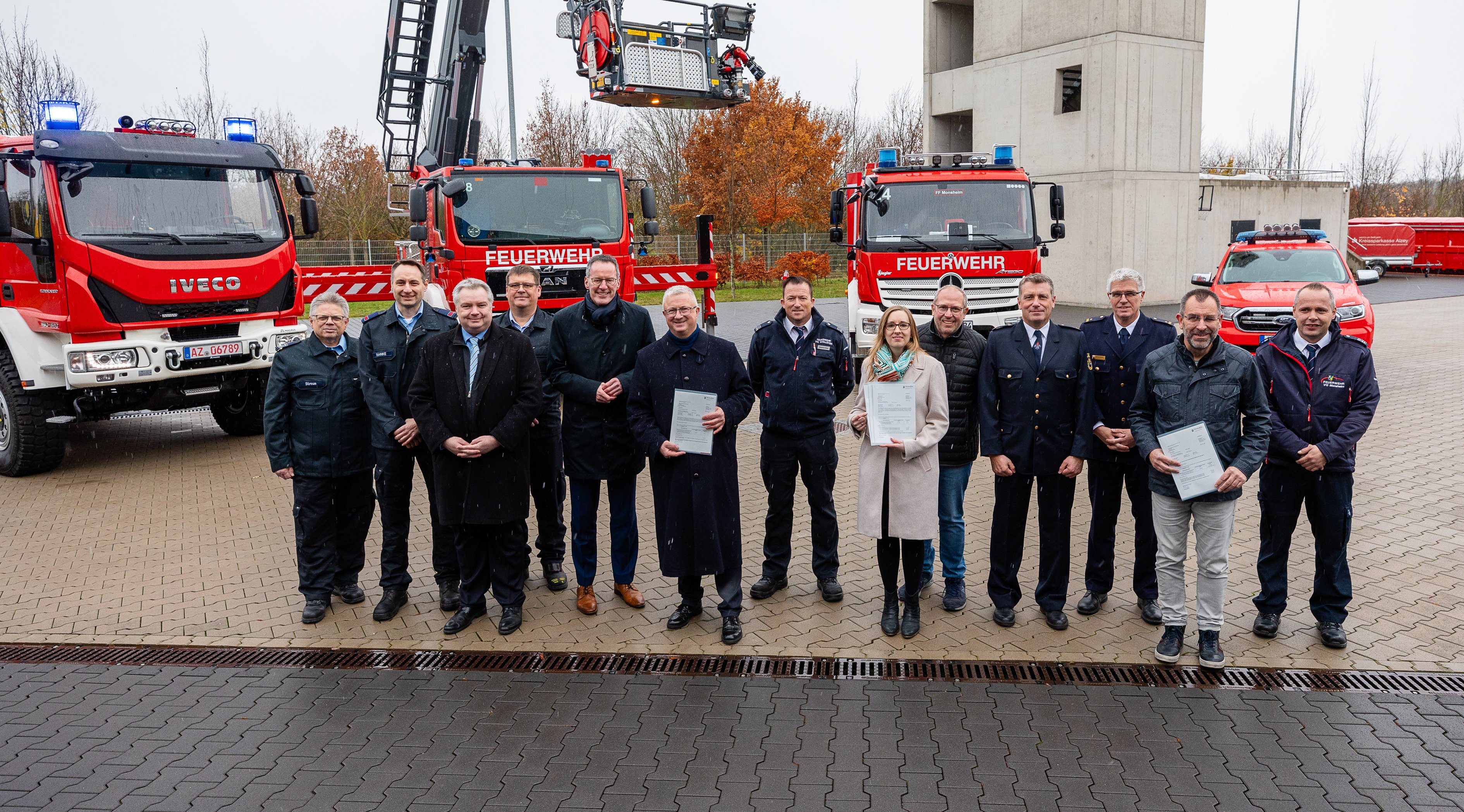 Übergabe Förderbescheid