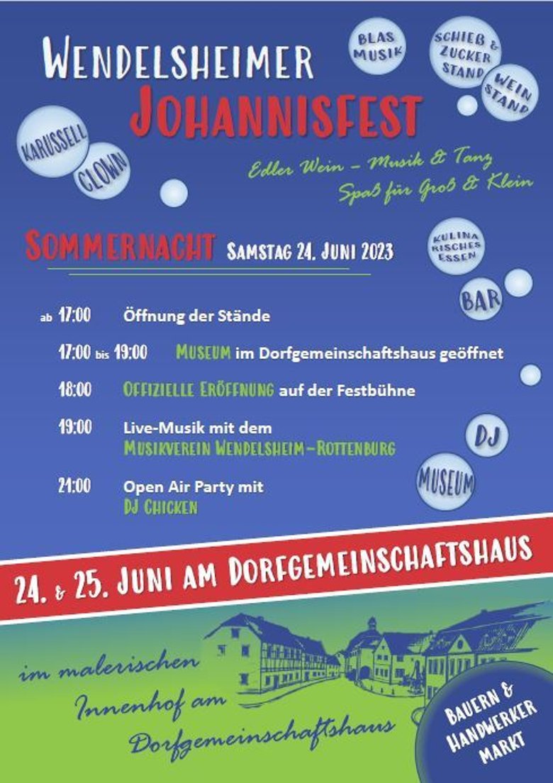 Flyer Johannisfest S. 1