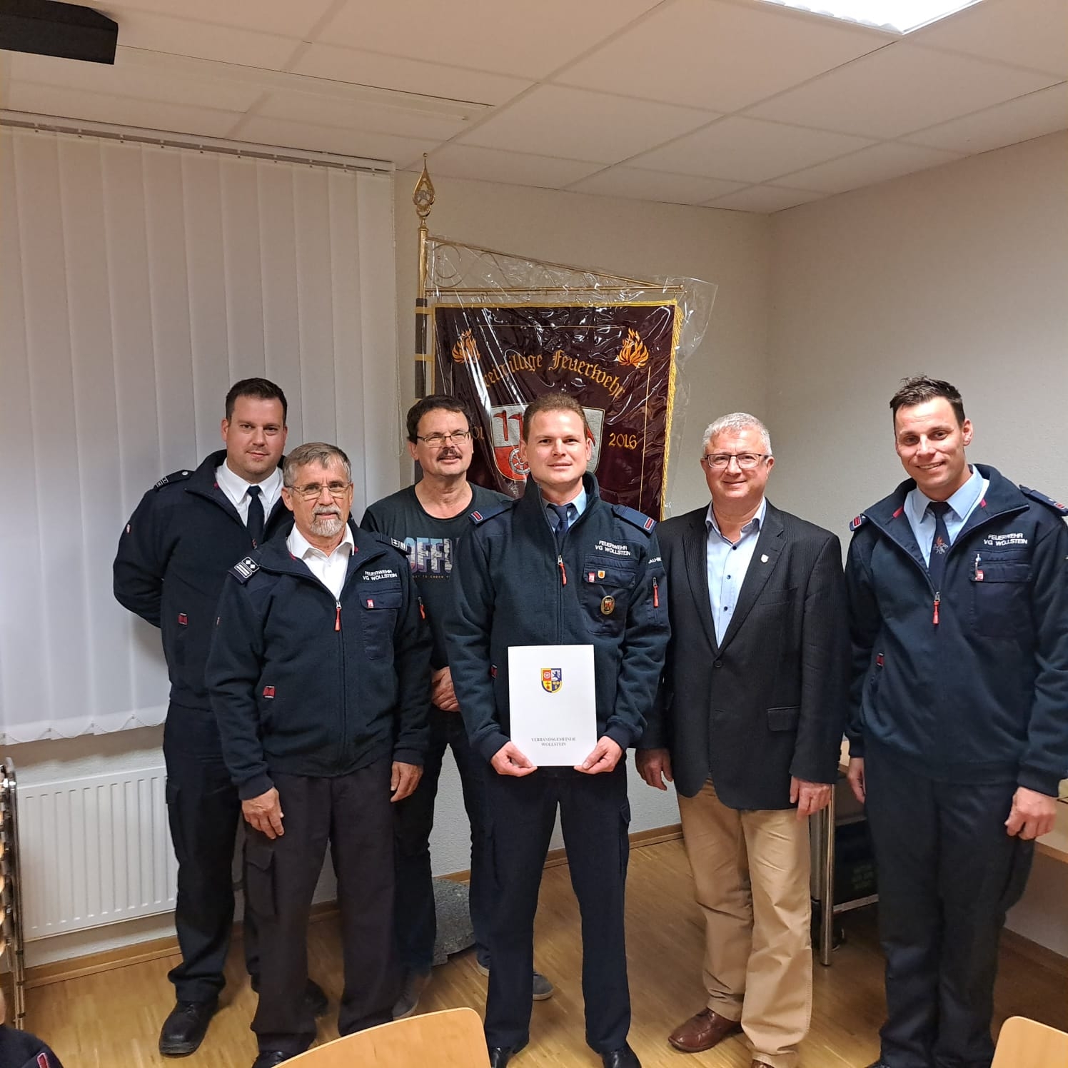 Bild neue Wehrführung FFW Gau-Bickelheim