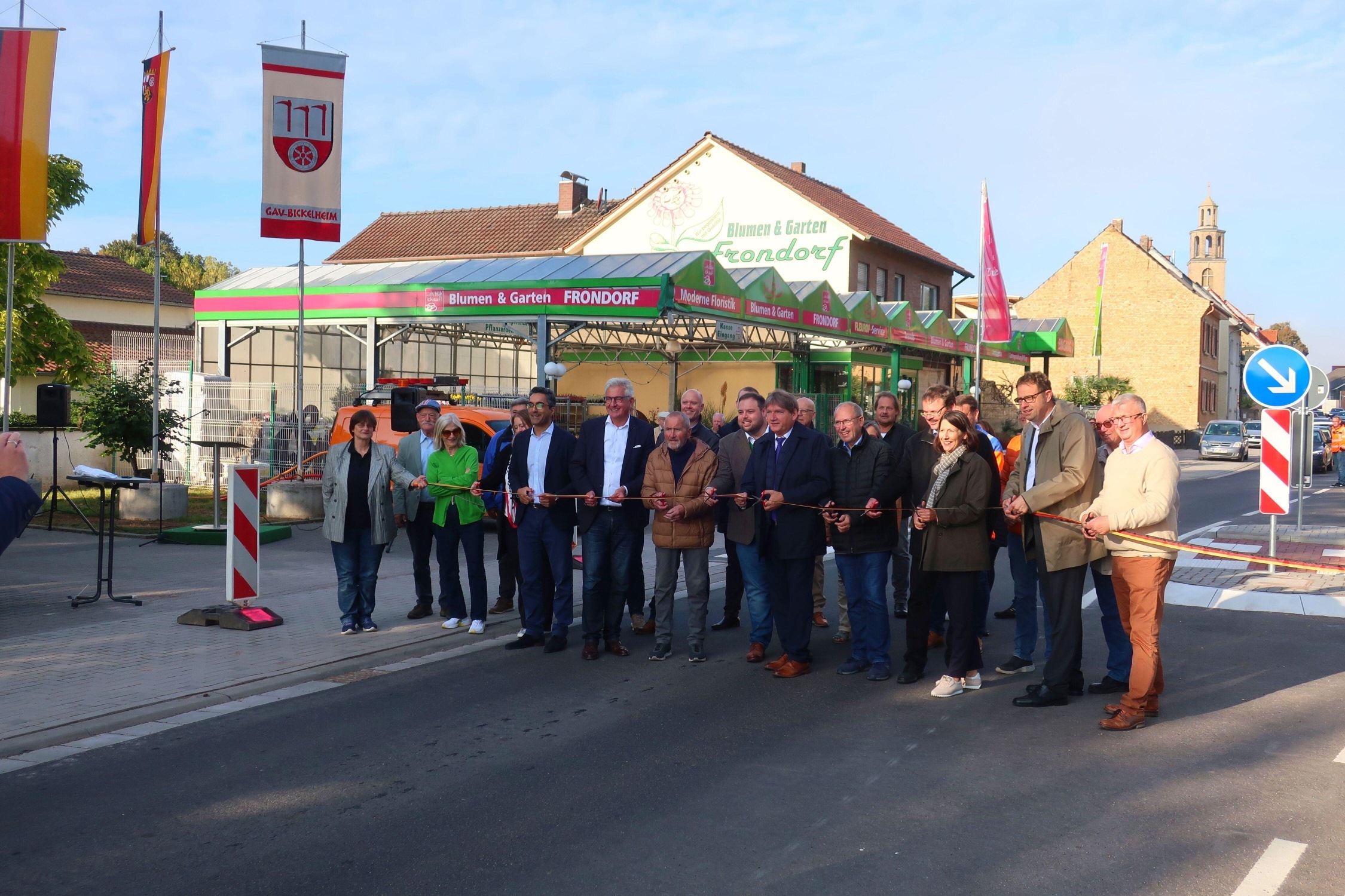 Feierliche Eröffnung der Ortsdurchfahrt