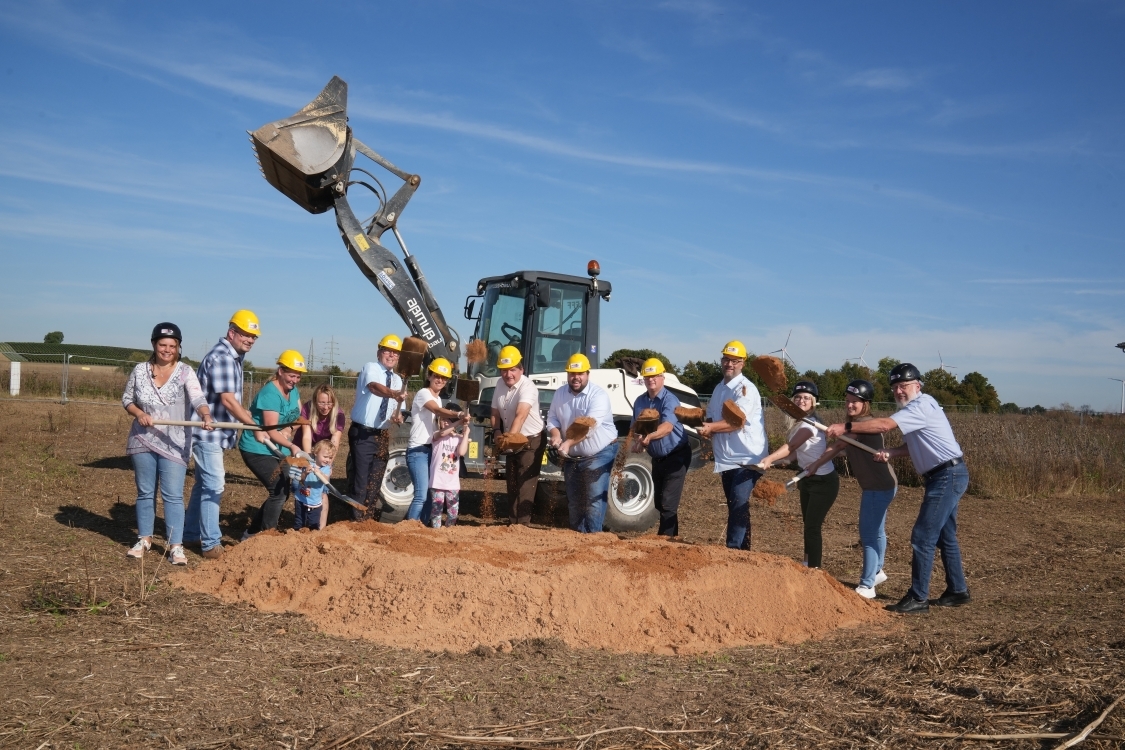 Spatenstich an der KiTa