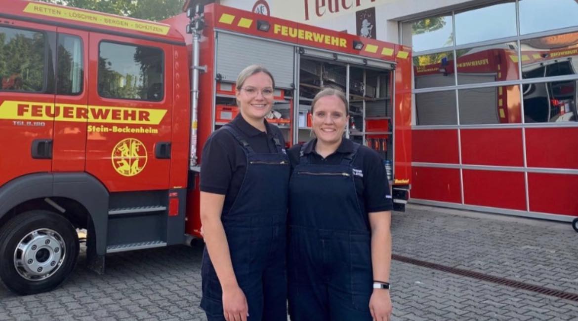 Leiterinnen der Jugendfeuerwehr Stein-Bockenheim