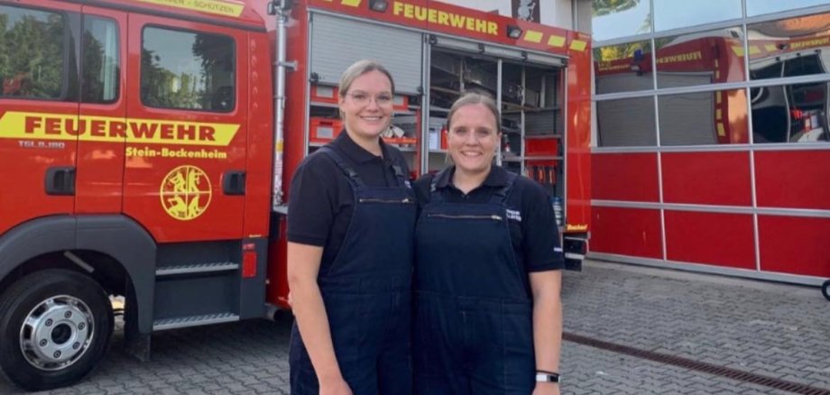 Leiterinnen der Jugendfeuerwehr Stein-Bockenheim