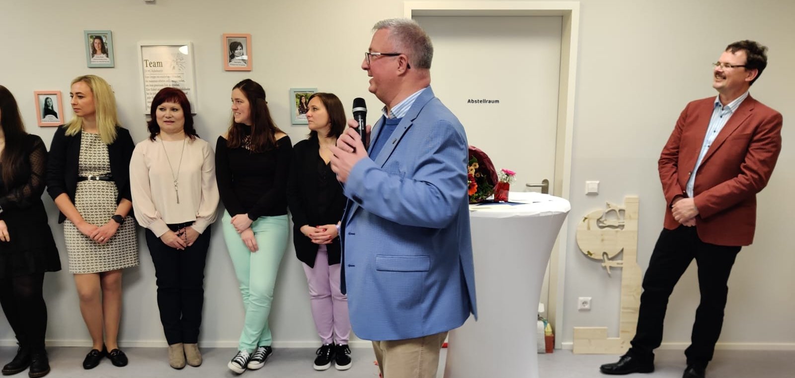 Bürgermeister Rocker bei Eröffnung neuer KiTa