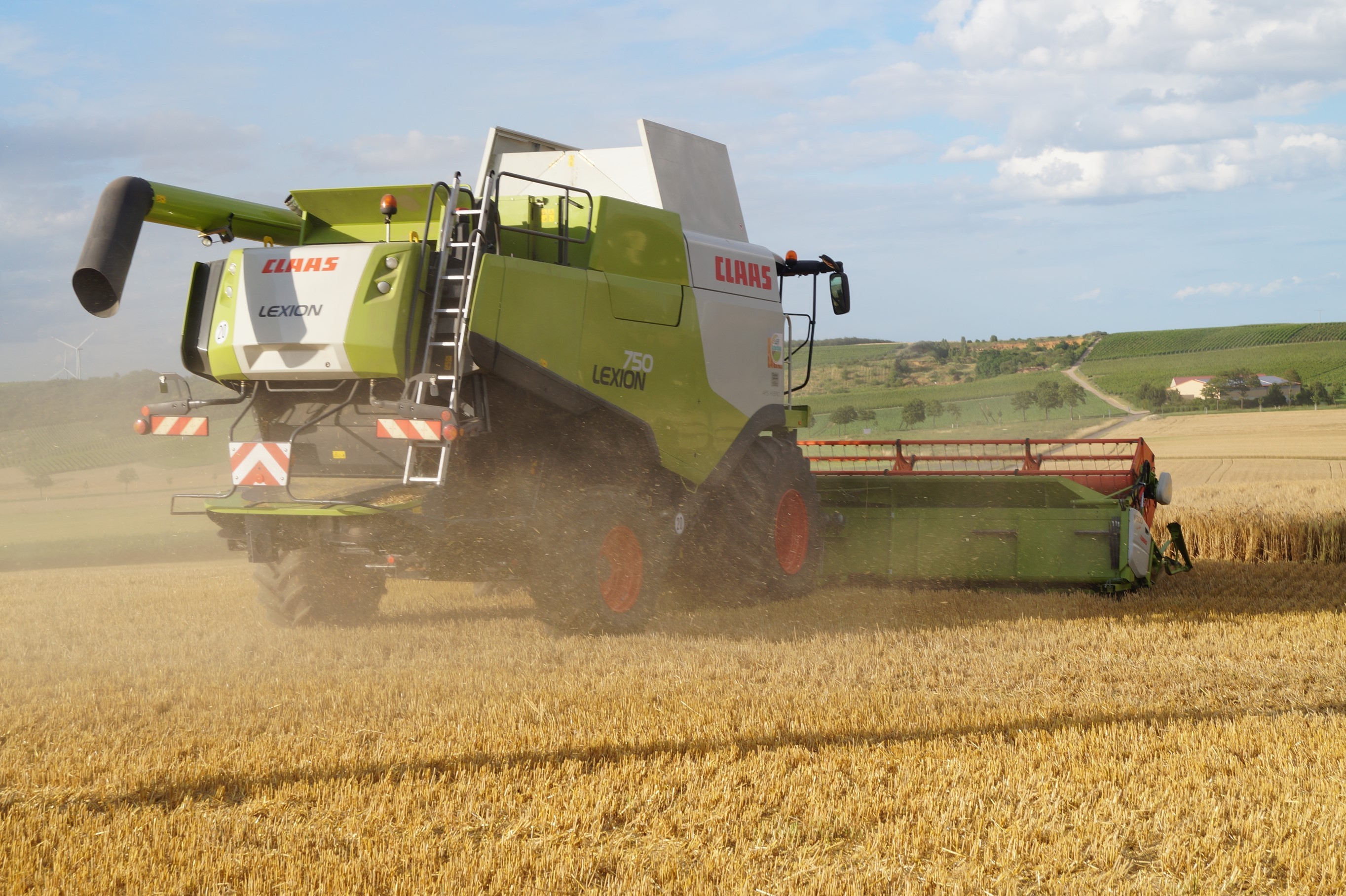 Bild Getreidevollernter