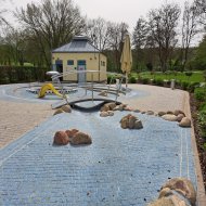 Das Kleinkindbecken im Freizeit- und Erlebnisbad Wöllstein
