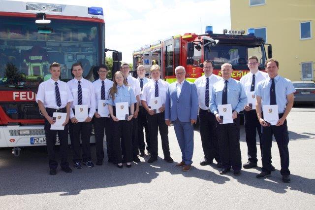 Ehrungen bei der FFW Gau-Bickelheim