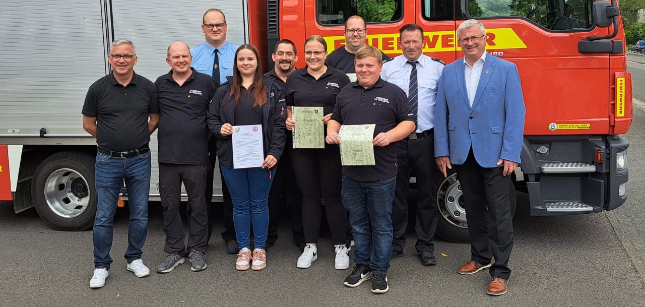Ehrungen bei der FFW Stein-Bockenheim