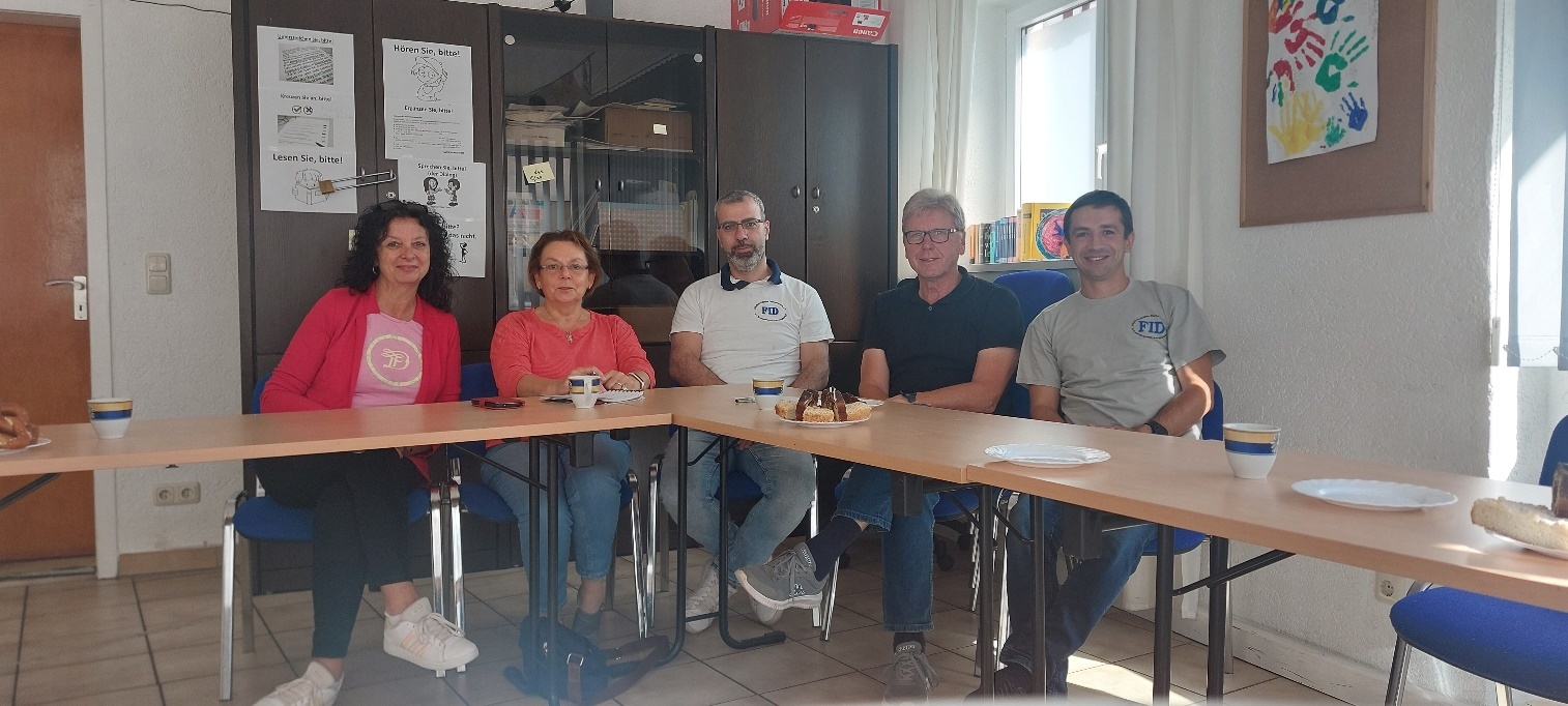 Die Verantwortlichen von WiW, FID und der 1. Beigeordnete Alfons Schnabel