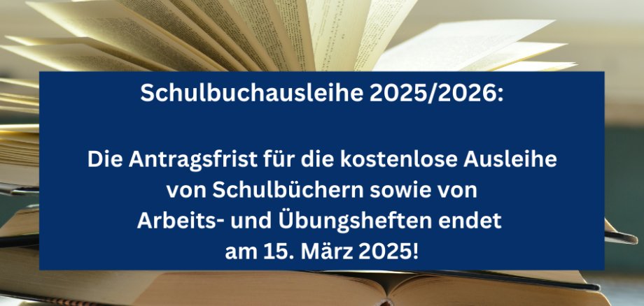 Schulbuchausleihe - 1