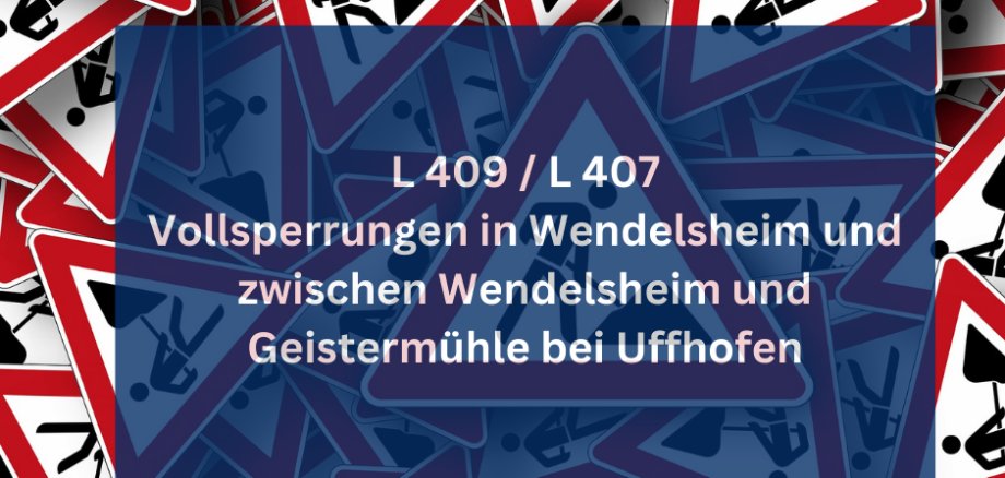 Sperrung L407