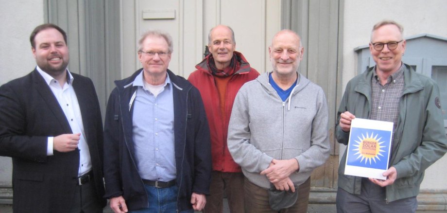 BM Johannes Brüchert, Dittmar von Langen, Andreas Krone, Ernst Scharbach, Rolf Stachowitz  (Nicht auf dem Bild: Terrance Angermann, Thomas Reddig)