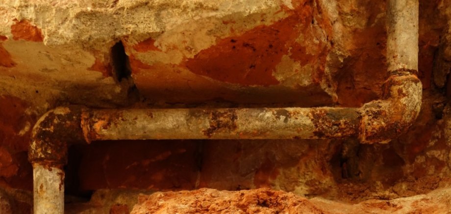 Gastleitung Bild einer Gasleitung