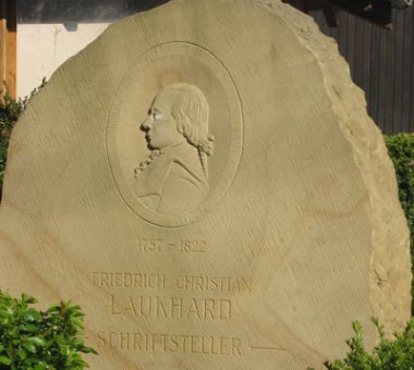 Laukhard-Denkmal in Wendelsheim
